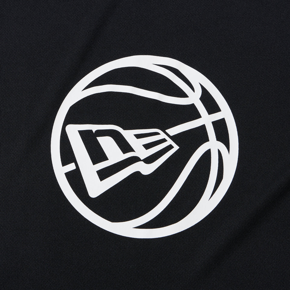 バスケットボール プラクティス 半袖 テック Tシャツ ブラック｜パフォーマンスアパレル | NEW ERA ニューエラ公式オンラインストア