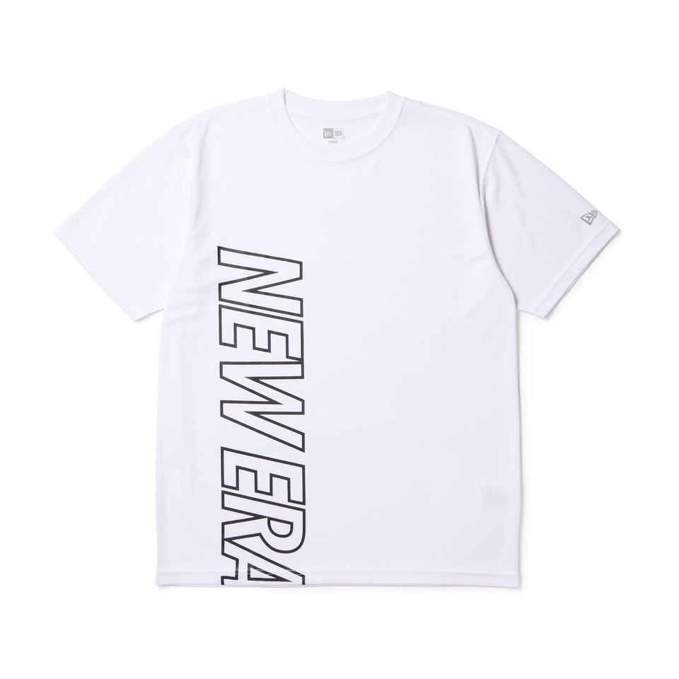 半袖 テックTシャツ Vertical Logo ホワイト | パフォーマンスアパレル | NEW ERA ニューエラ公式オンラインストア