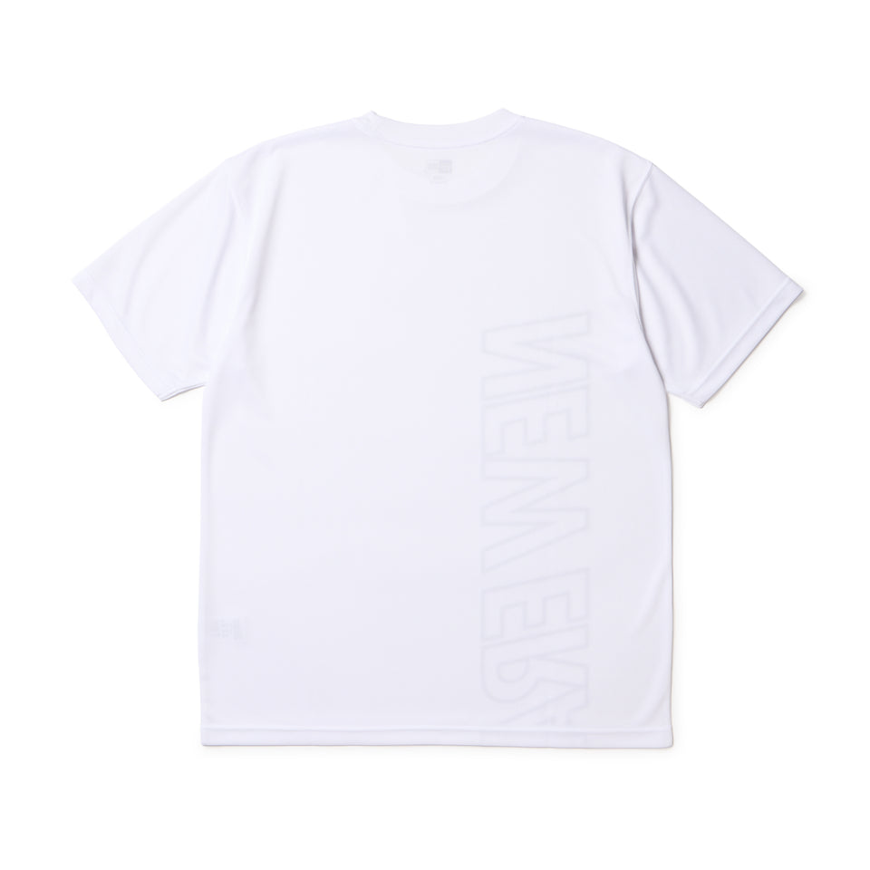 半袖 テックTシャツ Vertical Logo ホワイト | パフォーマンスアパレル | NEW ERA ニューエラ公式オンラインストア