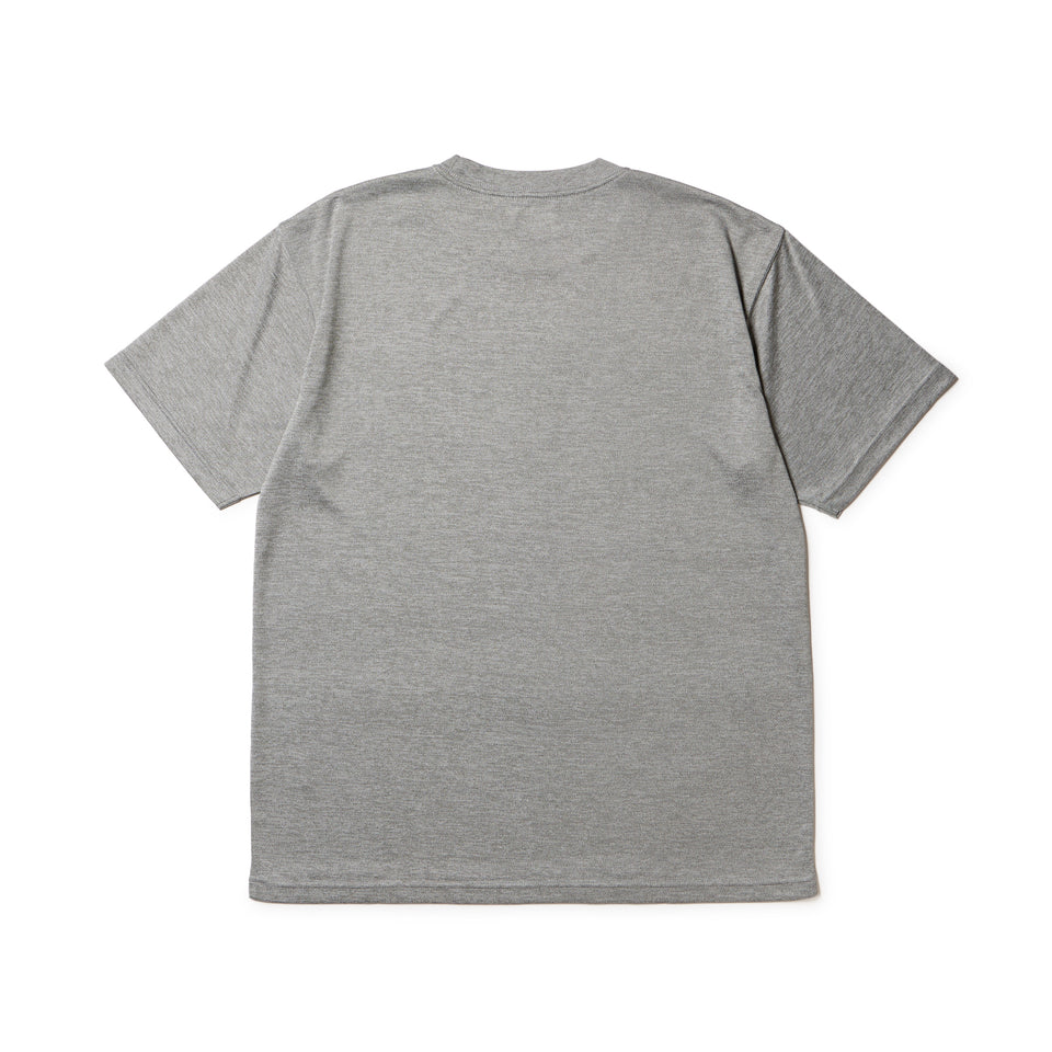 半袖 テックTシャツ Vertical Logo グレー | パフォーマンスアパレル | NEW ERA ニューエラ公式オンラインストア