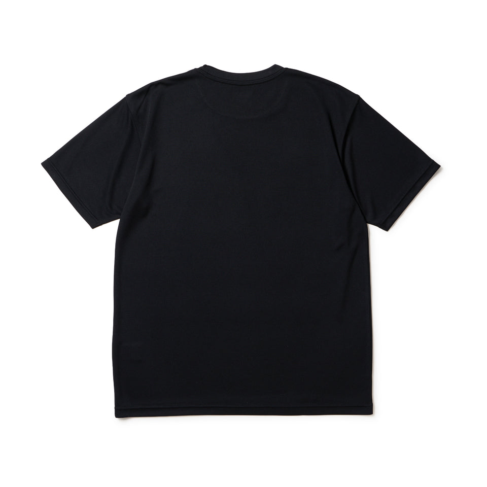 半袖 テックTシャツ Vertical Logo ブラック | パフォーマンスアパレル | NEW ERA ニューエラ公式オンラインストア