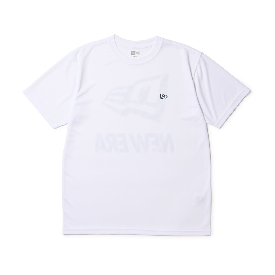 半袖 テックTシャツ タイダイ パターン Flag ＆ Wordmark Logo ホワイト | パフォーマンスアパレル | NEW ERA ニューエラ公式オンラインストア