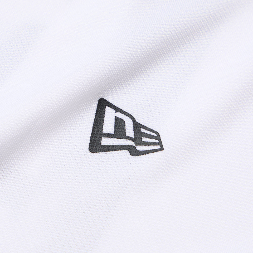 半袖 テックTシャツ タイダイ パターン Flag ＆ Wordmark Logo ホワイト | パフォーマンスアパレル | NEW ERA ニューエラ公式オンラインストア