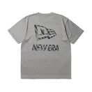 半袖 テックTシャツ タイダイ パターン Flag ＆ Wordmark Logo グレー | パフォーマンスアパレル | NEW ERA ニューエラ公式オンラインストア