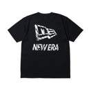 半袖 テックTシャツ タイダイ パターン Flag ＆ Wordmark Logo ブラック | パフォーマンスアパレル | NEW ERA ニューエラ公式オンラインストア