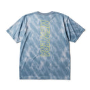 半袖 テックTシャツ タイダイ Allover Wordmark Logo ブルーグレー | パフォーマンスアパレル | NEW ERA ニューエラ公式オンラインストア