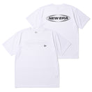 半袖 テック Tシャツ Circle New Era Logo ホワイト | パフォーマンスアパレル