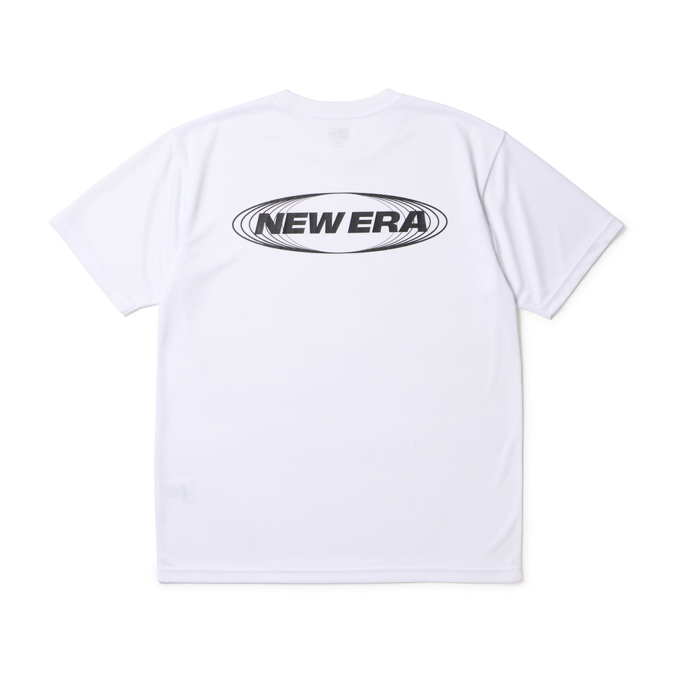 半袖 テック Tシャツ Circle New Era Logo ホワイト | パフォーマンスアパレル | NEW ERA ニューエラ公式オンラインストア