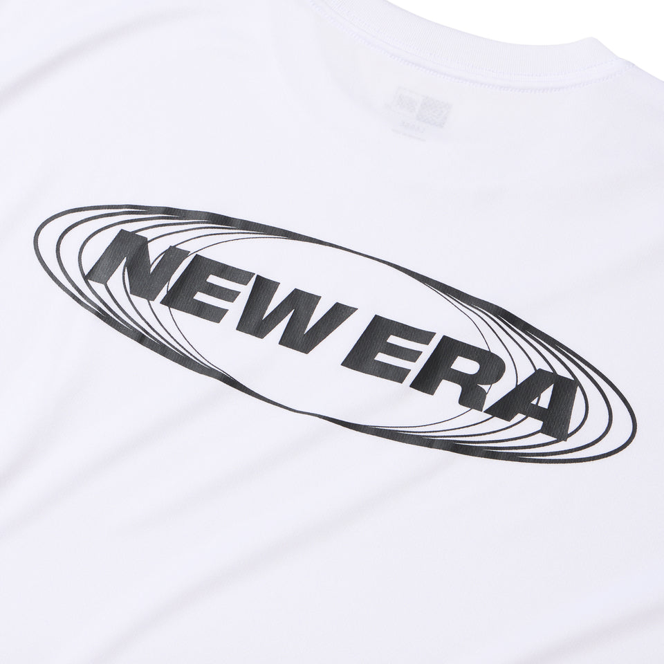 半袖 テック Tシャツ Circle New Era Logo ホワイト | パフォーマンスアパレル | NEW ERA ニューエラ公式オンラインストア