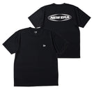半袖 テック Tシャツ Circle New Era Logo ブラック | パフォーマンスアパレル