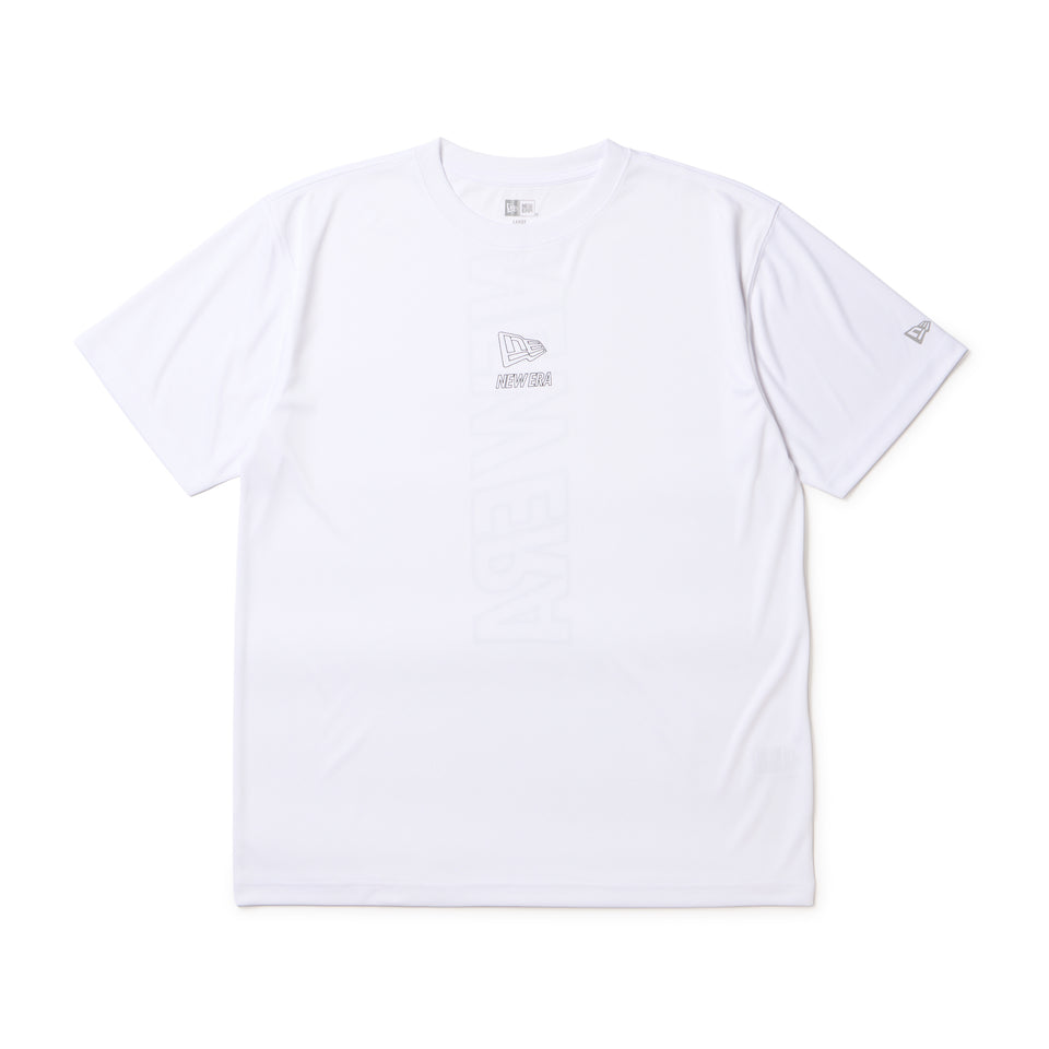 半袖 ラッシュTシャツ Vertical Logo ホワイト | パフォーマンスアパレル | NEW ERA ニューエラ公式オンラインストア