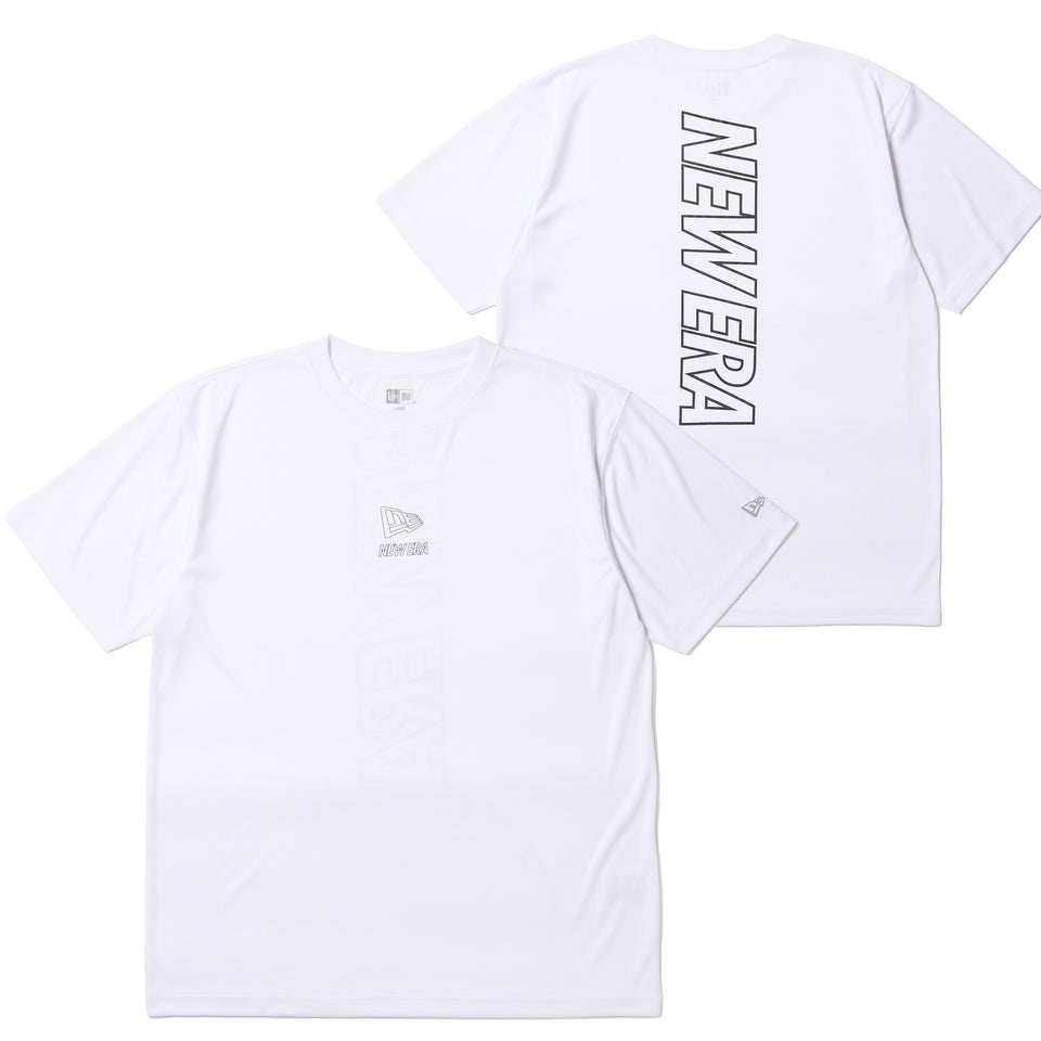 半袖 ラッシュTシャツ Vertical Logo ホワイト | パフォーマンス