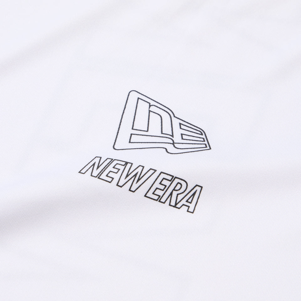 半袖 ラッシュTシャツ Vertical Logo ホワイト | パフォーマンスアパレル | NEW ERA ニューエラ公式オンラインストア