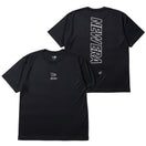 半袖 ラッシュTシャツ Vertical Logo ブラック | パフォーマンスアパレル