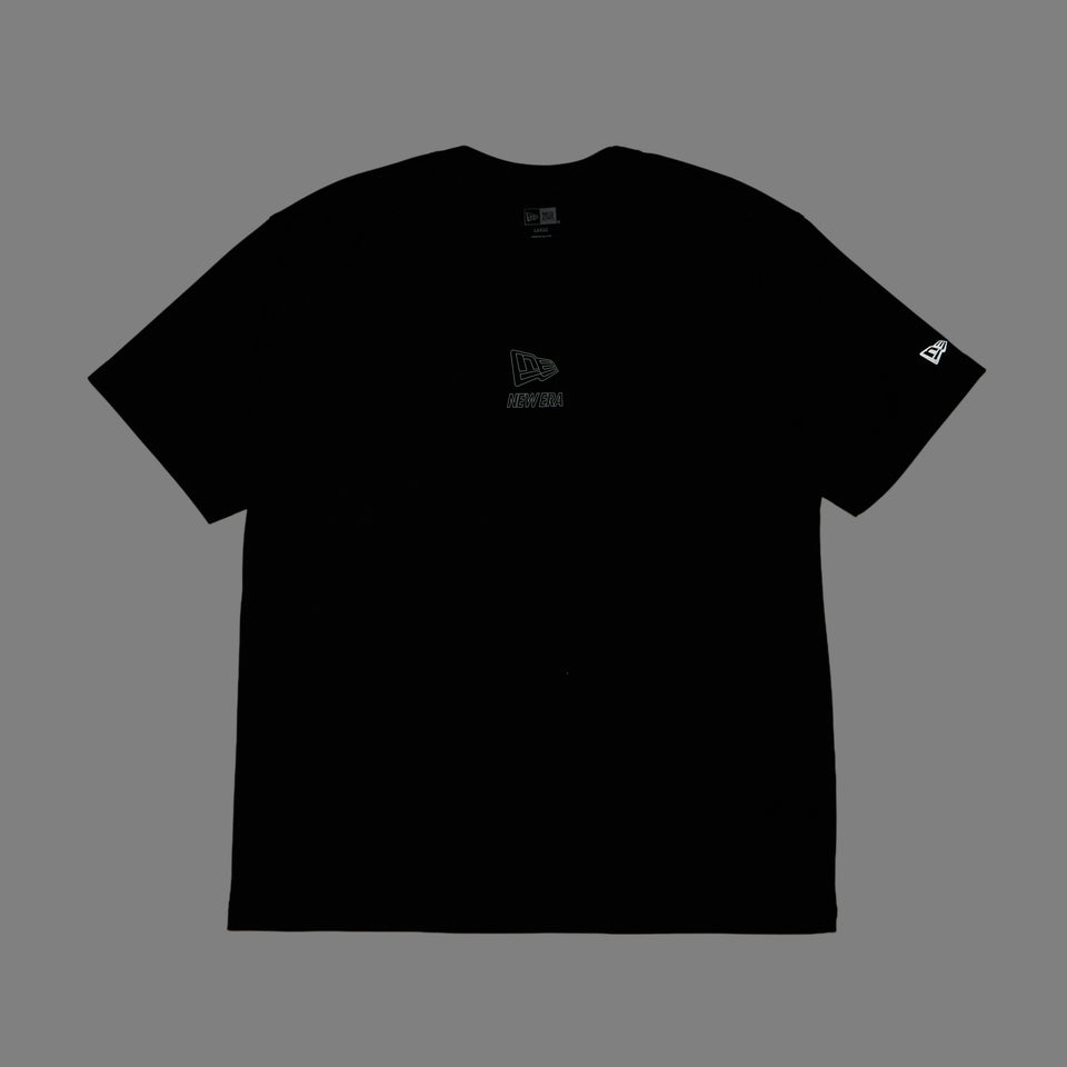 半袖 ラッシュTシャツ Vertical Logo ブラック | パフォーマンスアパレル | NEW ERA ニューエラ公式オンラインストア