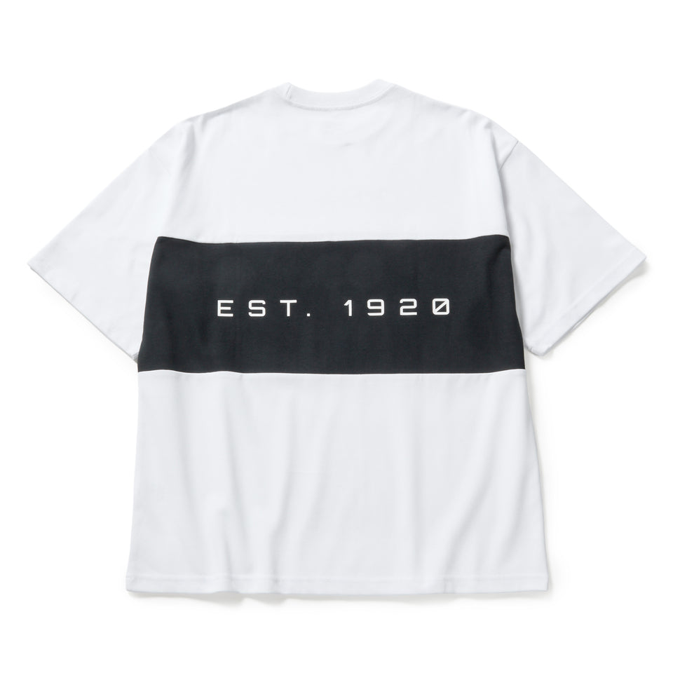 半袖 オーバーサイズド パフォーマンスTシャツ Panel Est.1920 ホワイト | パフォーマンスアパレル | NEW ERA ニューエラ公式オンラインストア