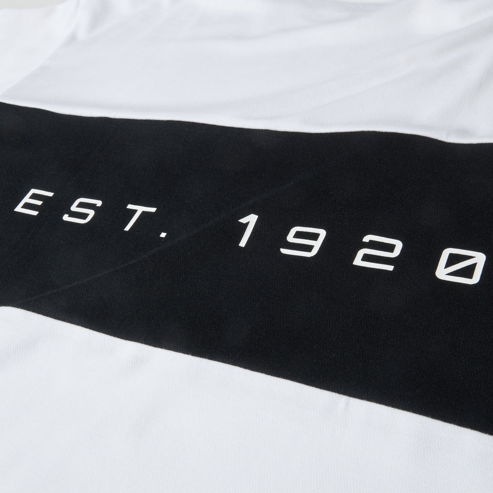 半袖 オーバーサイズド パフォーマンスTシャツ Panel Est.1920 ホワイト | パフォーマンスアパレル | NEW ERA ニューエラ公式オンラインストア