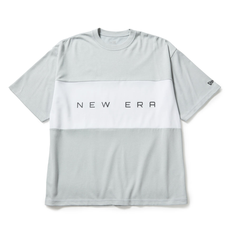 半袖 オーバーサイズド パフォーマンスTシャツ Panel Est.1920 グレー | パフォーマンスアパレル | NEW ERA ニューエラ公式オンラインストア