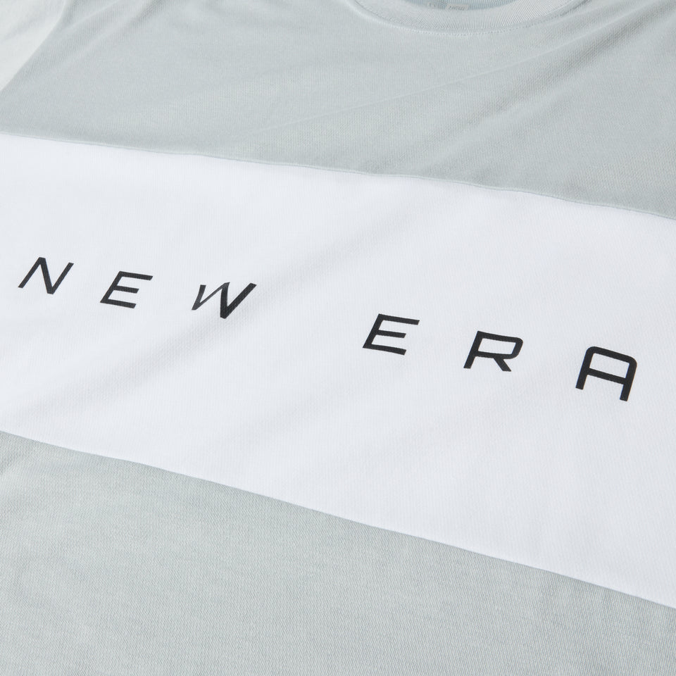 半袖 オーバーサイズド パフォーマンスTシャツ Panel Est.1920 グレー | パフォーマンスアパレル | NEW ERA ニューエラ公式オンラインストア