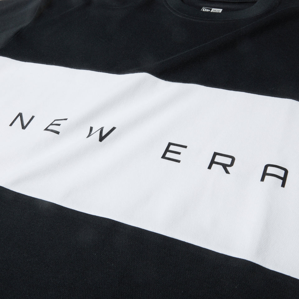 半袖 オーバーサイズド パフォーマンスTシャツ Panel Est.1920 ブラック | パフォーマンスアパレル | NEW ERA ニューエラ公式オンラインストア