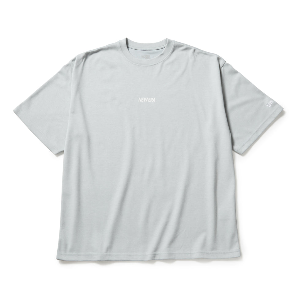 半袖 オーバーサイズド パフォーマンスTシャツ Overlap Logo グレー | パフォーマンスアパレル | NEW ERA ニューエラ公式オンラインストア