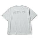 半袖 オーバーサイズド パフォーマンスTシャツ Overlap Logo グレー | パフォーマンスアパレル | NEW ERA ニューエラ公式オンラインストア