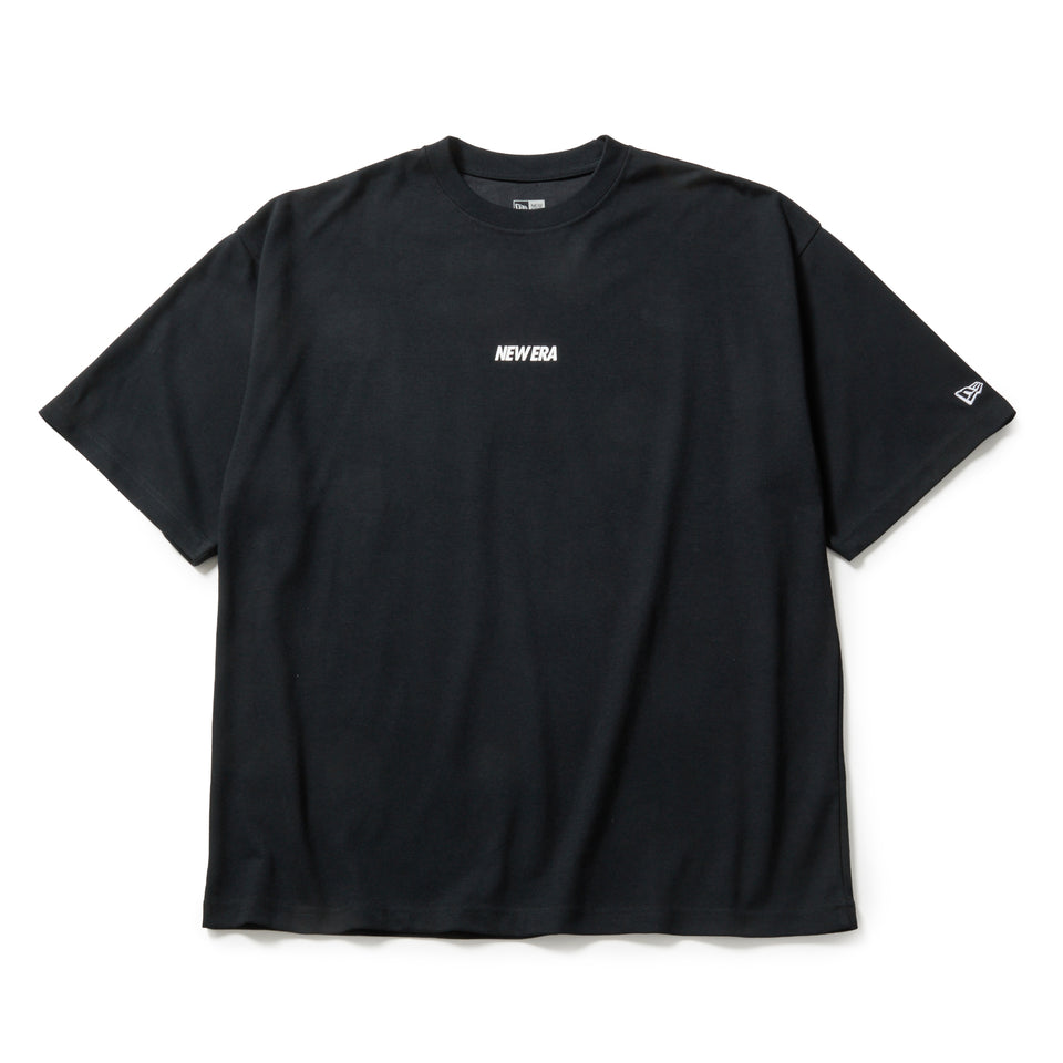 半袖 オーバーサイズド パフォーマンスTシャツ Overlap Logo ブラック | パフォーマンスアパレル | NEW ERA ニューエラ公式オンラインストア