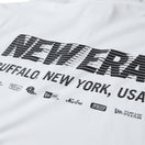 半袖 オーバーサイズド パフォーマンス ハーフジップ Tシャツ アーカイブロゴ ホワイト | パフォーマンスアパレル | NEW ERA ニューエラ公式オンラインストア