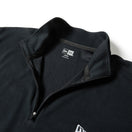 半袖 オーバーサイズド パフォーマンス ハーフジップ Tシャツ アーカイブロゴ ブラック | パフォーマンスアパレル | NEW ERA ニューエラ公式オンラインストア