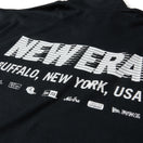 半袖 オーバーサイズド パフォーマンス ハーフジップ Tシャツ アーカイブロゴ ブラック | パフォーマンスアパレル | NEW ERA ニューエラ公式オンラインストア