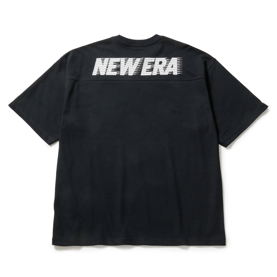半袖 オーバーサイズド パフォーマンス ドロップショルダー ブラック｜パフォーマンスアパレル | NEW ERA ニューエラ公式オンラインストア