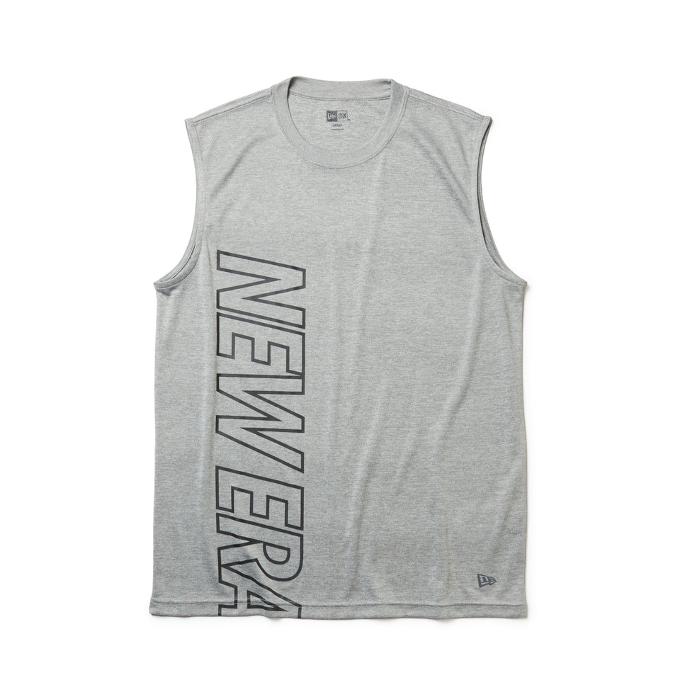 スリーブレス テック Tシャツ Wordmark グレー | パフォーマンスアパレル | NEW ERA ニューエラ公式オンラインストア