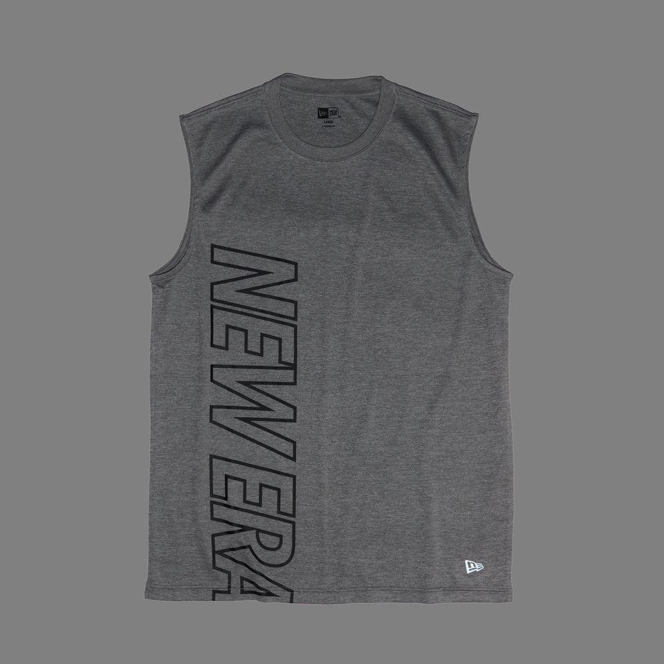 スリーブレス テック Tシャツ Wordmark グレー | パフォーマンスアパレル | NEW ERA ニューエラ公式オンラインストア
