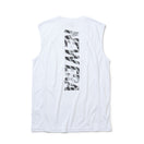 スリーブレス テック Tシャツ Vertical ロゴ ホワイト | パフォーマンスアパレル | NEW ERA ニューエラ公式オンラインストア
