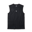 スリーブレス テック Tシャツ Vertical ロゴ ブラック | パフォーマンスアパレル | NEW ERA ニューエラ公式オンラインストア
