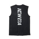 スリーブレス テック Tシャツ Vertical ロゴ ブラック | パフォーマンスアパレル | NEW ERA ニューエラ公式オンラインストア