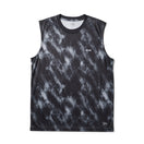 スリーブレス テックTシャツ タイダイ Allover Wordmark Logo ブラック | パフォーマンスアパレル | NEW ERA ニューエラ公式オンラインストア