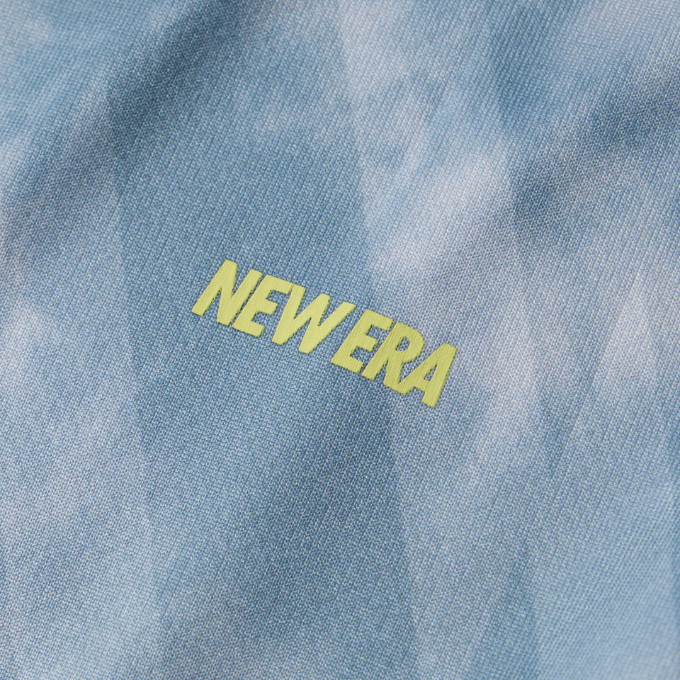 スリーブレス テックTシャツ タイダイ Allover Wordmark Logo ブルーグレー | パフォーマンスアパレル | NEW ERA ニューエラ公式オンラインストア