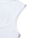 スリーブレス　テック Tシャツ Overlap Logo ホワイト | パフォーマンスアパレル | NEW ERA ニューエラ公式オンラインストア