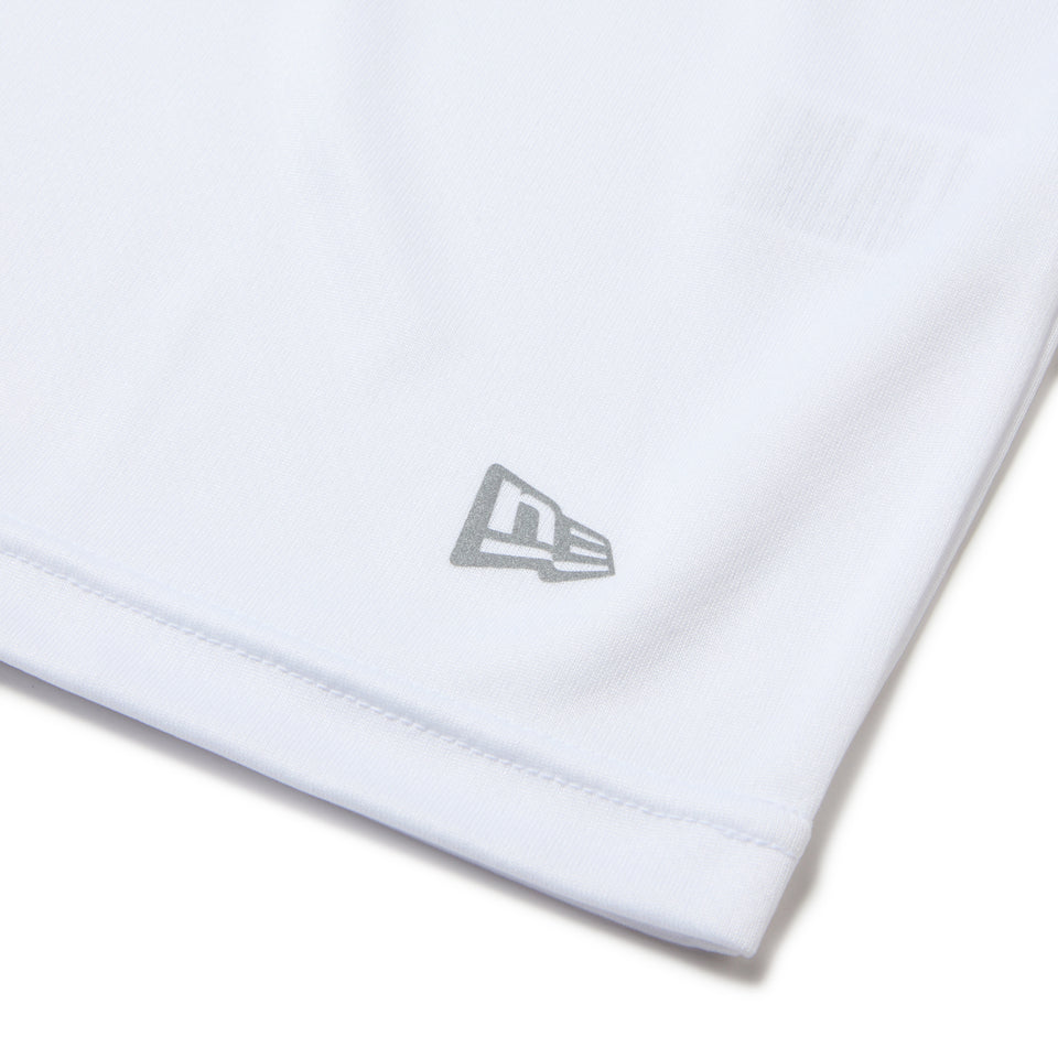 スリーブレス　テック Tシャツ Overlap Logo ホワイト | パフォーマンスアパレル | NEW ERA ニューエラ公式オンラインストア