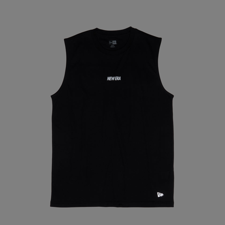 スリーブレス　テック Tシャツ Overlap Logo ブラック | パフォーマンスアパレル | NEW ERA ニューエラ公式オンラインストア