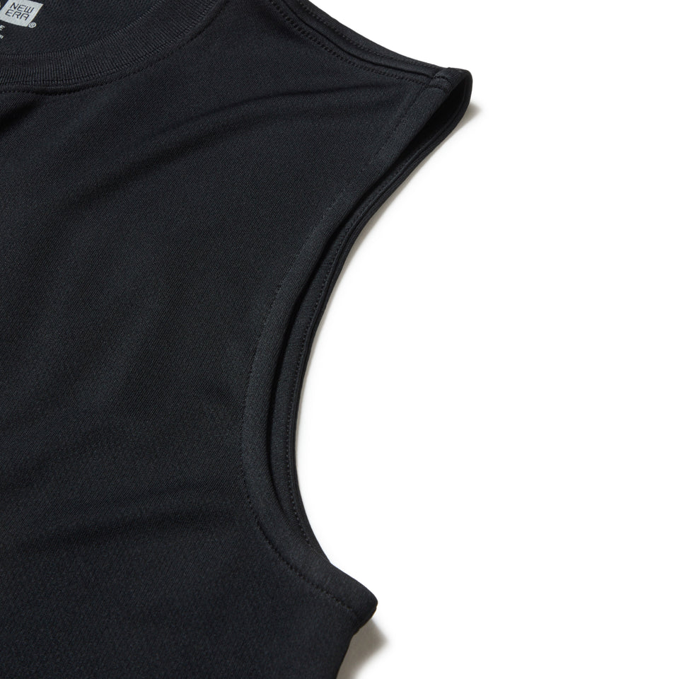 スリーブレス　テック Tシャツ Overlap Logo ブラック | パフォーマンスアパレル | NEW ERA ニューエラ公式オンラインストア