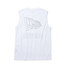 スリーブレス テック Tシャツ Outline Logo ホワイト | パフォーマンスアパレル | NEW ERA ニューエラ公式オンラインストア
