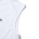 スリーブレス テック Tシャツ Outline Logo ホワイト | パフォーマンスアパレル | NEW ERA ニューエラ公式オンラインストア