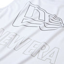 スリーブレス テック Tシャツ Outline Logo ホワイト | パフォーマンスアパレル | NEW ERA ニューエラ公式オンラインストア