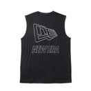 スリーブレス テック Tシャツ Outline Logo ブラック | パフォーマンスアパレル | NEW ERA ニューエラ公式オンラインストア