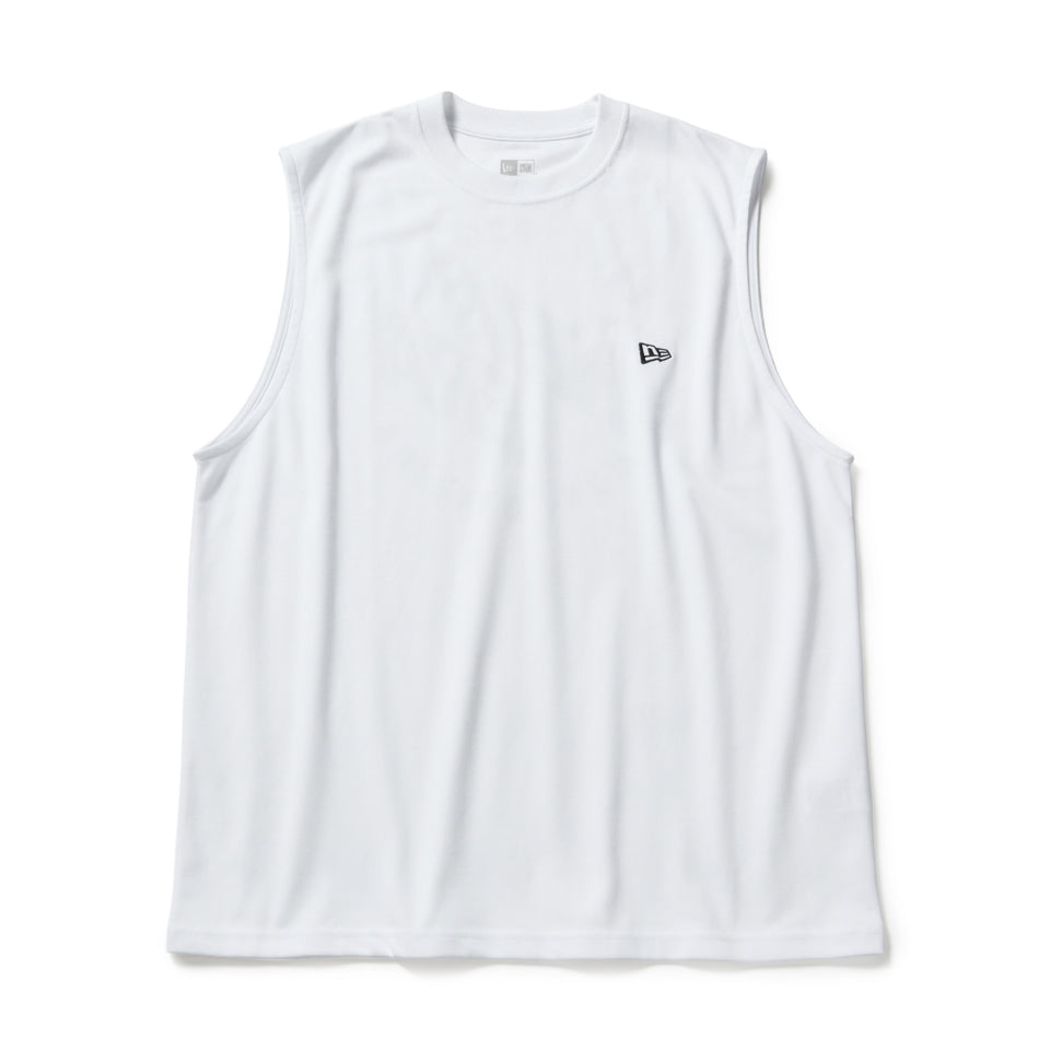 スリーブレス オーバーサイズド パフォーマンス Tシャツ Tee Circle BNYNE ホワイト | パフォーマンスアパレル | NEW ERA ニューエラ公式オンラインストア