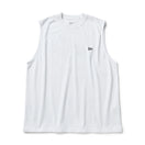 スリーブレス オーバーサイズド パフォーマンス Tシャツ Tee Circle BNYNE ホワイト | パフォーマンスアパレル | NEW ERA ニューエラ公式オンラインストア
