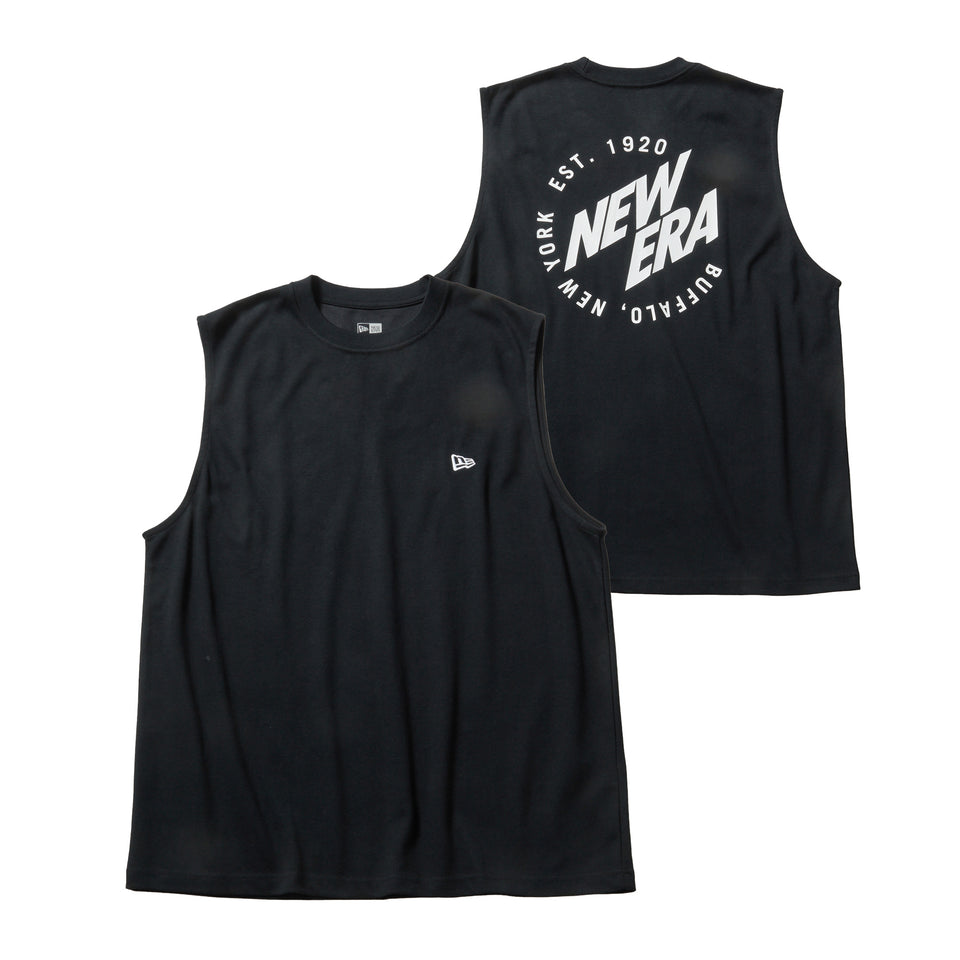 スリーブレス オーバーサイズド パフォーマンス Tシャツ Tee Circle BNYNE ブラック | パフォーマンスアパレル | NEW ERA ニューエラ公式オンラインストア