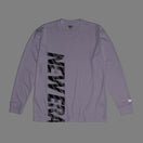 長袖 テック Tシャツ バーティカルロゴ ホワイト｜パフォーマンスアパレル | NEW ERA ニューエラ公式オンラインストア